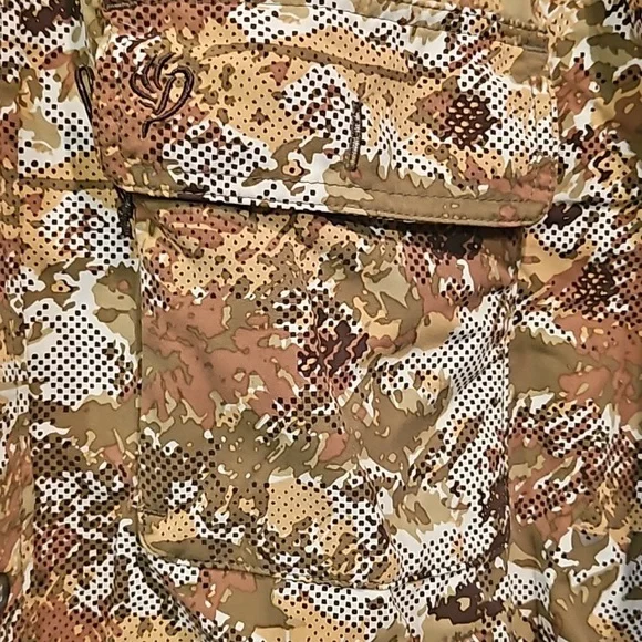Awesome DUCK CAMP XXXL premium wing shootinh camo nylon shirt sleeve shirt EUC - Picture 2 of 9